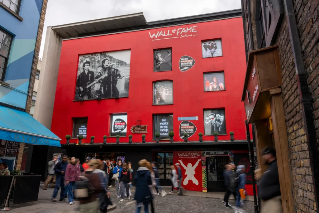 Wall of Fame Dublin Irish Rock n' Roll Museum